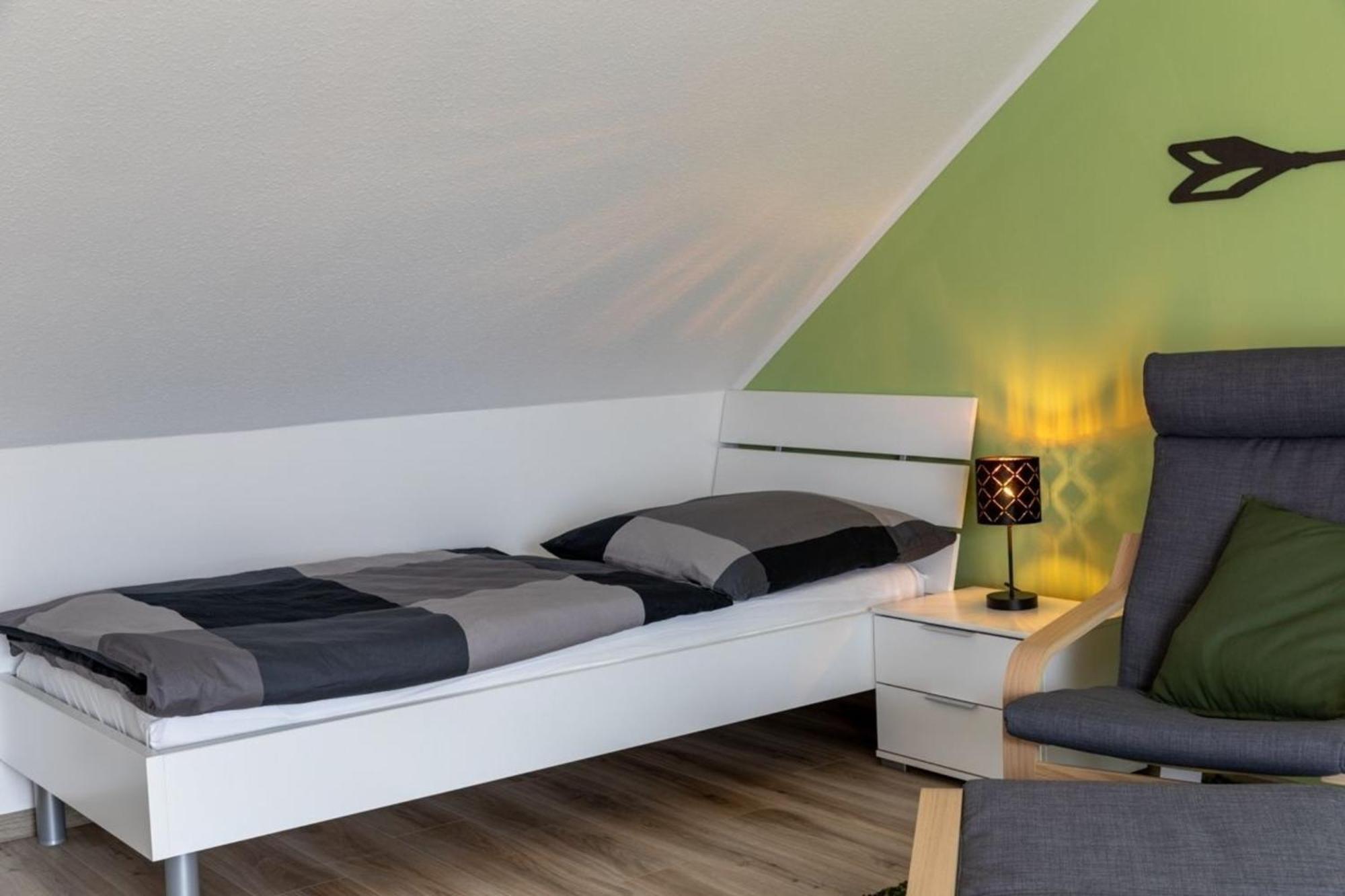 Ferienwohnung Sonnenstrahl Am Harkebruegger See Mit Sauna Barssel  Dış mekan fotoğraf
